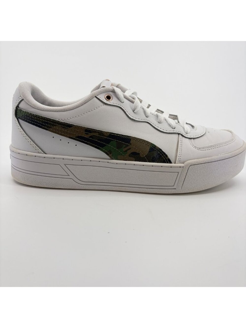 Puma Karmen Rebelle Womens Size 8.5 White Athletic Lifestyle Shoes Sneakers